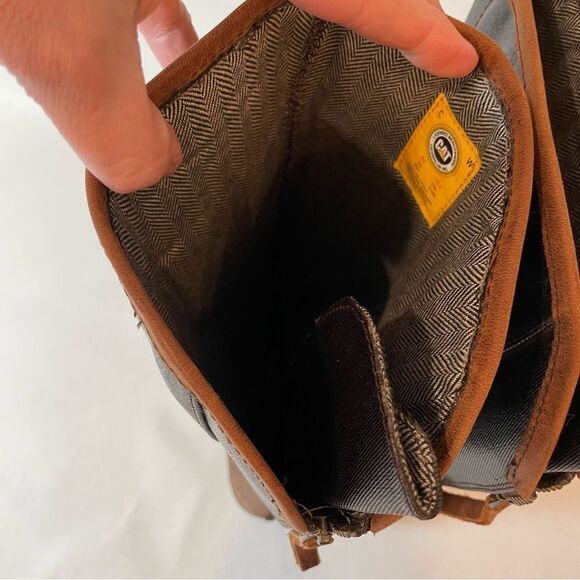 Caterpillar CAT Sabrina  Canvas boot “dogwood”  dark brown and tan 8.5 - Picture 8 of 13